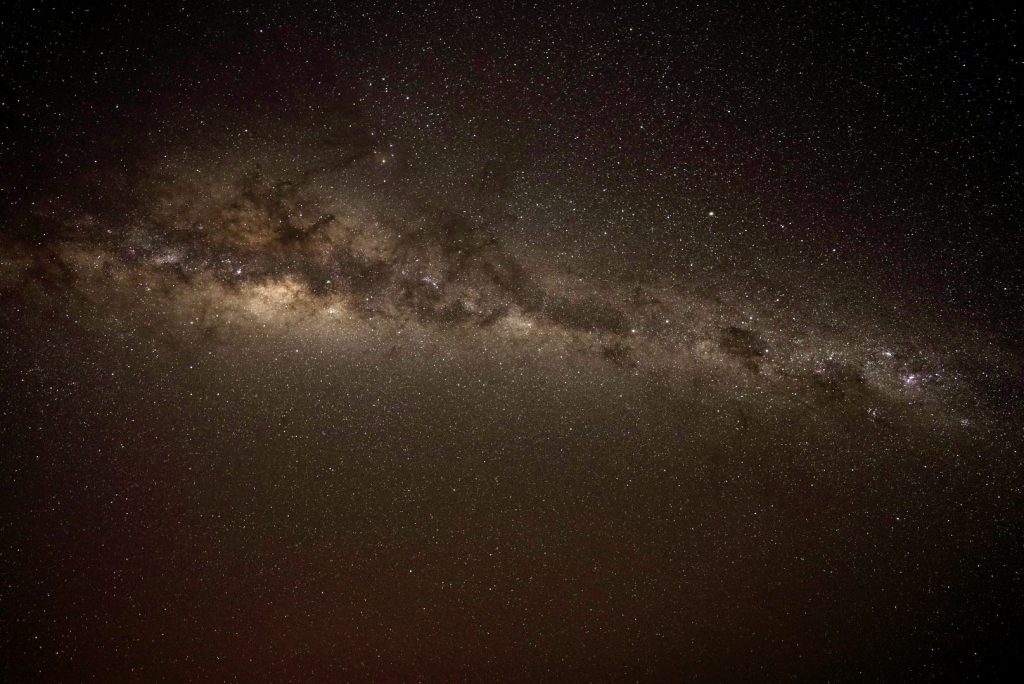 Stars in Namibia on safari with Wandering Thru.